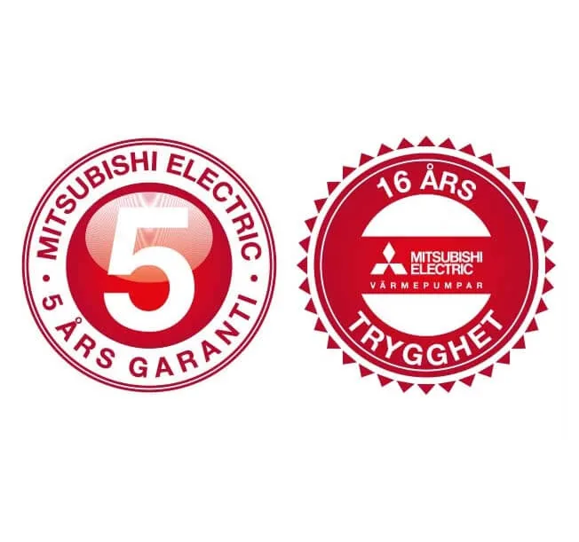 5 års garanti och 16 års trygghet